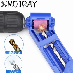 New 2-12.5mm Corundum Grinding Wheel Bit Tool Portable Drill Bit Sharpener Twist Drill Bit Sharpening machine Blue or Orange