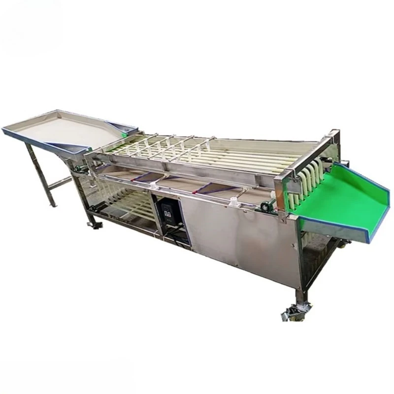 Multi-function Sorter by Size of Vegetables and Fruit Potato Date Palm Pineapple Roller Grader Grading Sorting Machine