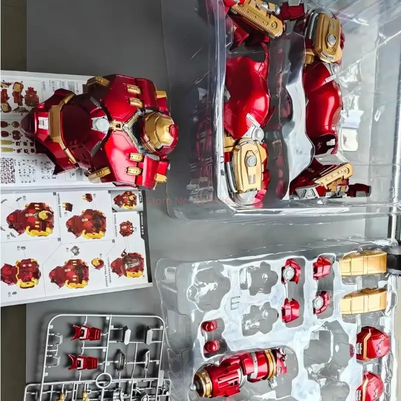 Iron Man Mk43 Vs Hulk - Kit modello di assemblaggio 3D Marvel Avengers - Figura da 18 pollici - Regalo perfetto per ragazzi e collezionisti