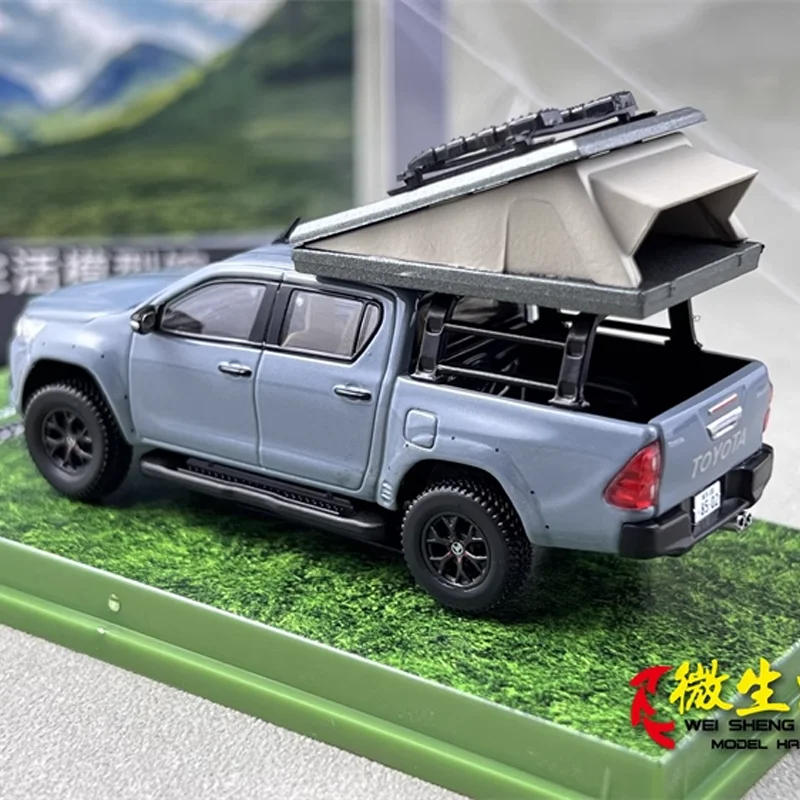 Tarmac Works 1/64 Toyota Hilux Legering Speelgoed Motorvoertuig Diecast Metaal Model Geschenken