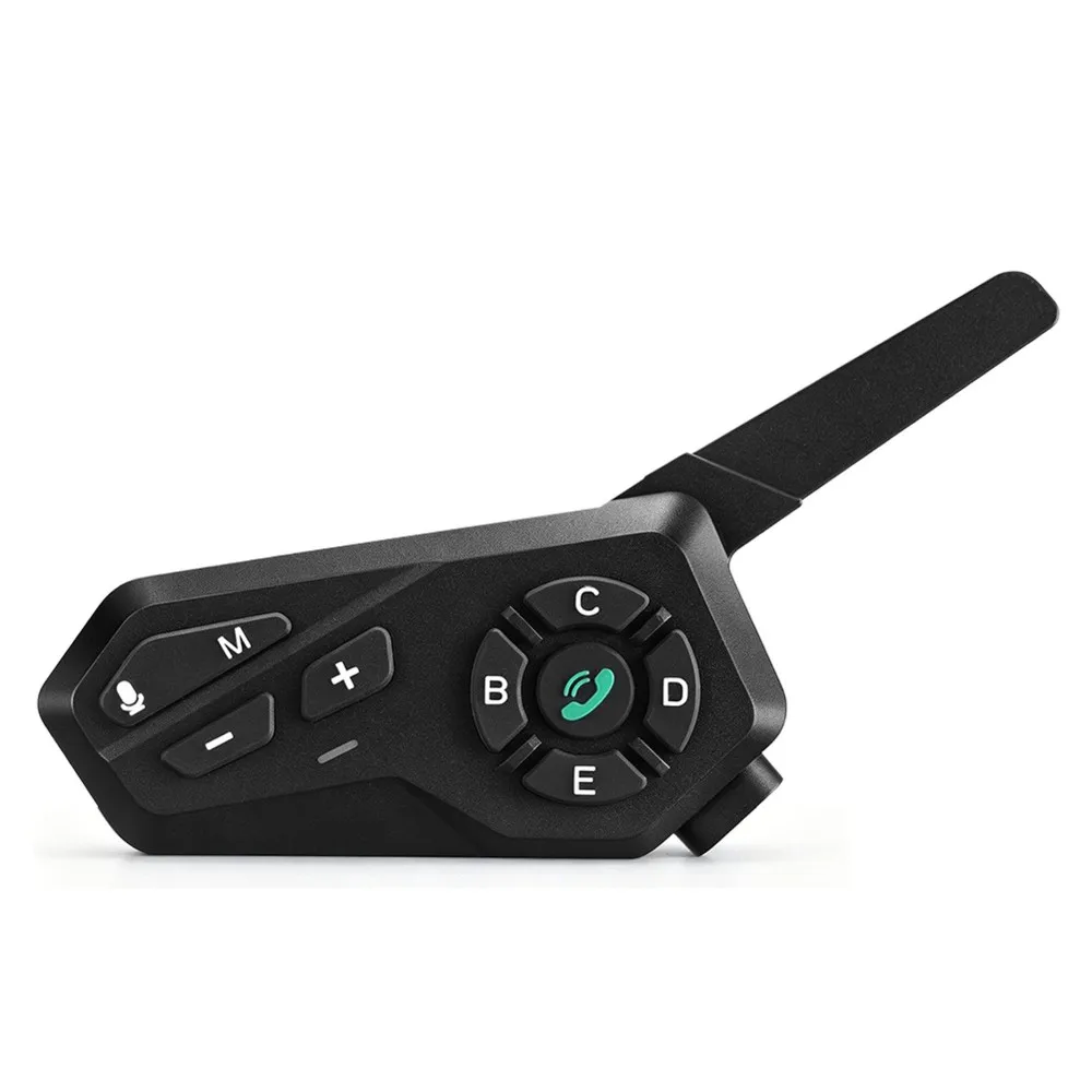 [Top Store!! ] X6 Motorcycle BLE Helmet Headset Intercom 1500M BT Interphone Communicator For 6 Riders IPX6 Music Waterproof