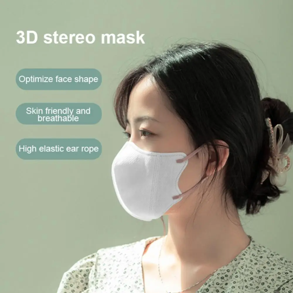 Printed Mask High Quality Three-dimensional Adjustable Comfortable Wear Protective Equipment Anti-dust Masks Disposable Mask