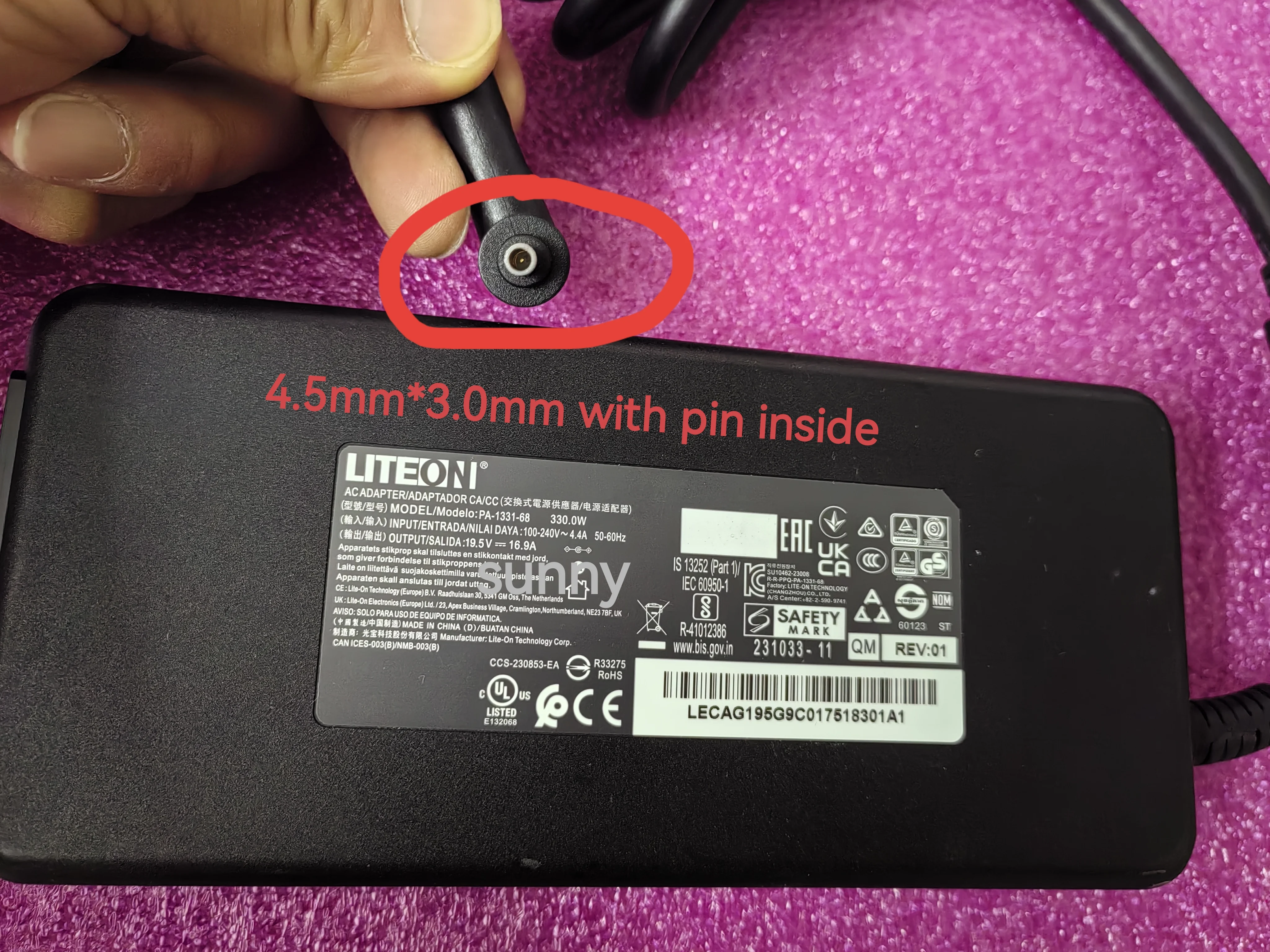 OEM Slim LITEON 19.5V 16.9A PA - Pc Gaming Uk recensie en prijs