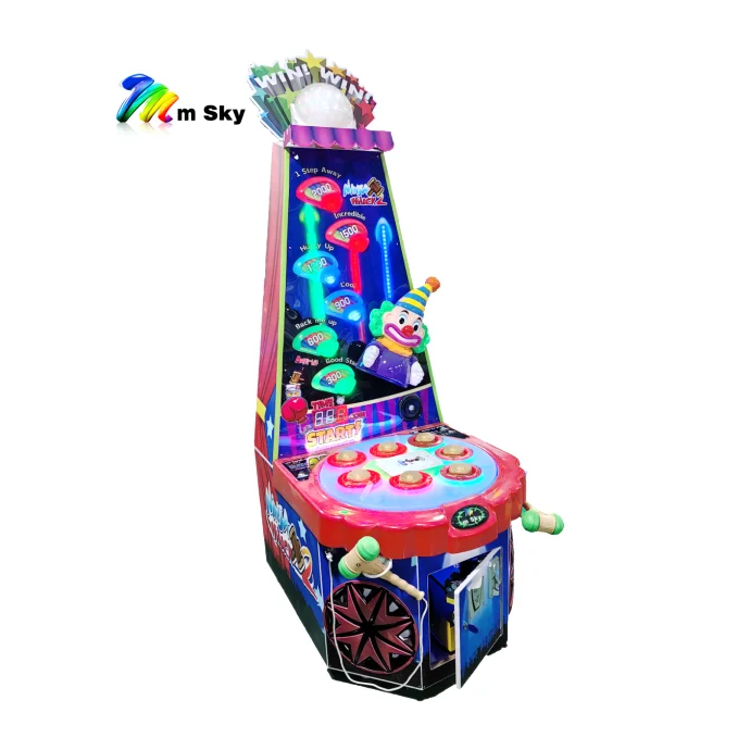 CE Carnival indoor Whack a mole Coin Operated family Amusement equipment redemption hitting Skill Arcade Game Machine for sale