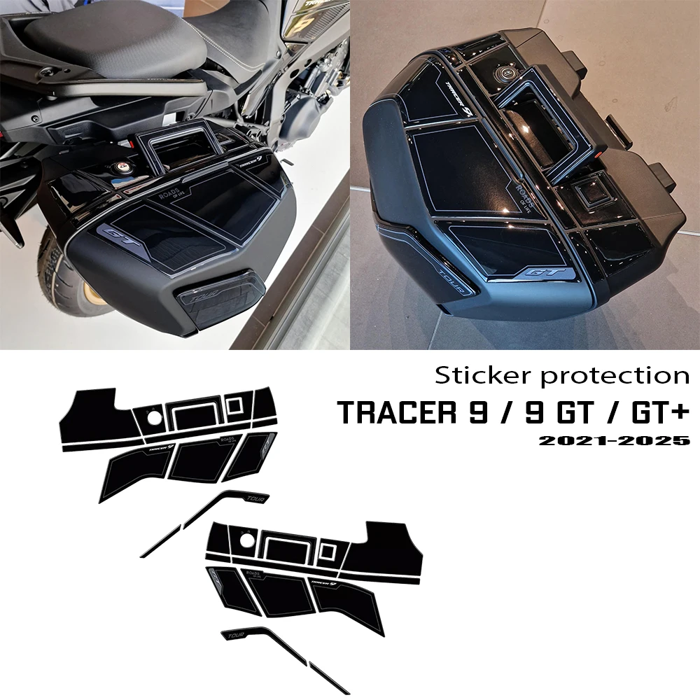 

Tracer 9GT+ Protective Stickers Suitcases Bags 3D Resin Sticker Protection Pad Kit Accessories For Tracer 9 Tracer 9 GT 2025