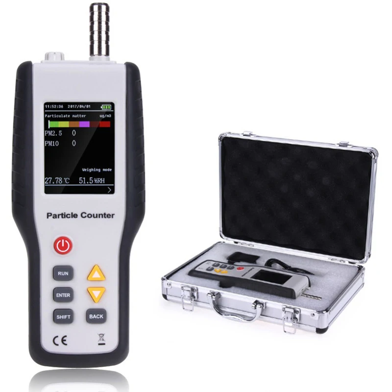 Monitoring and Diagnosing Dust Pm2.5 Quality Air Particulate Counter For Clean Rooms