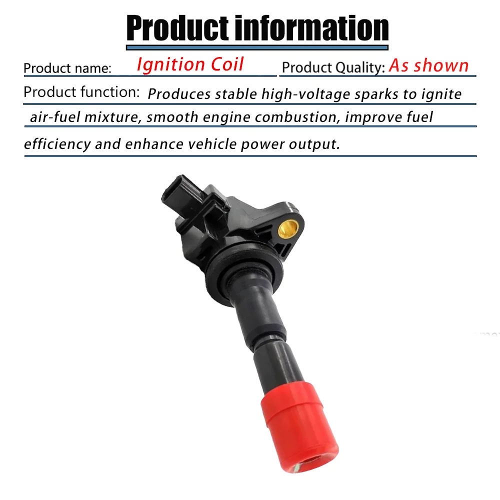 4pcs 30520-RBO-003 New Ignition Coils For Honda 1.5L UF581 2007 2008 City CRZ UF626 C1578 30520RB0S01 CM11-116