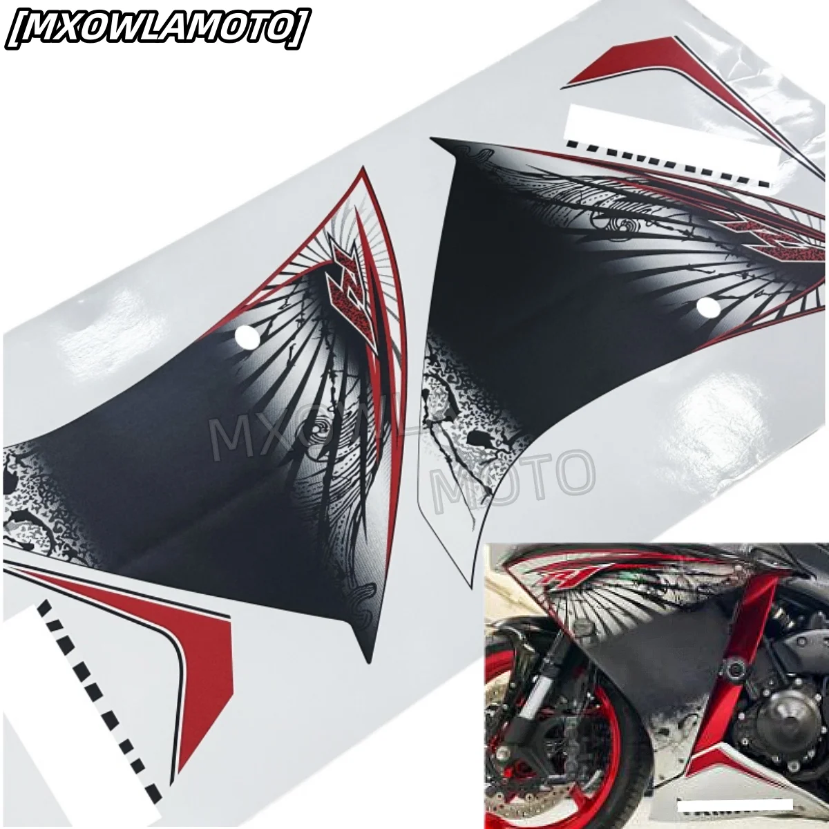 

For R1 YZF1000 YZFR1 2009 Motorcycle Fairing Full Stickers Original Factory Re-engraved Decals Kit