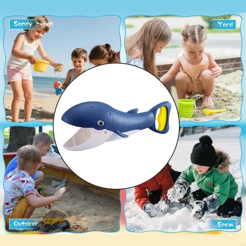 Beach Toy Cartoon Sand Shovel Toy For Children Encourages Creative Play And Fine Motor Skill Fun Sandcastle Digging Toy A2UB