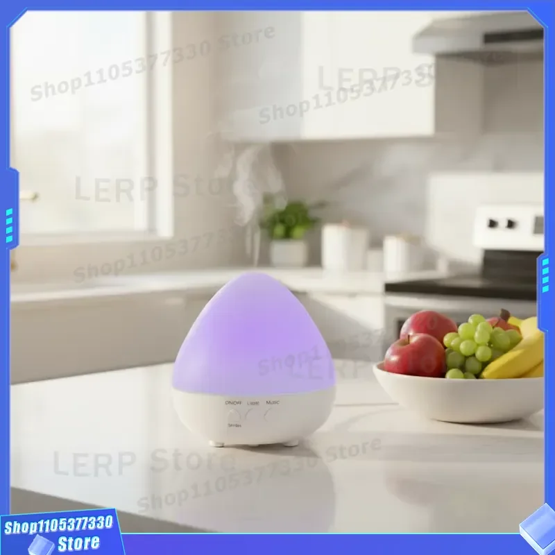 Portable Ultrasonic Aromatherapy Diffuser Smart LED Desktop Humidifier for Essential Oil Home Office Air Purifier Mist Maker