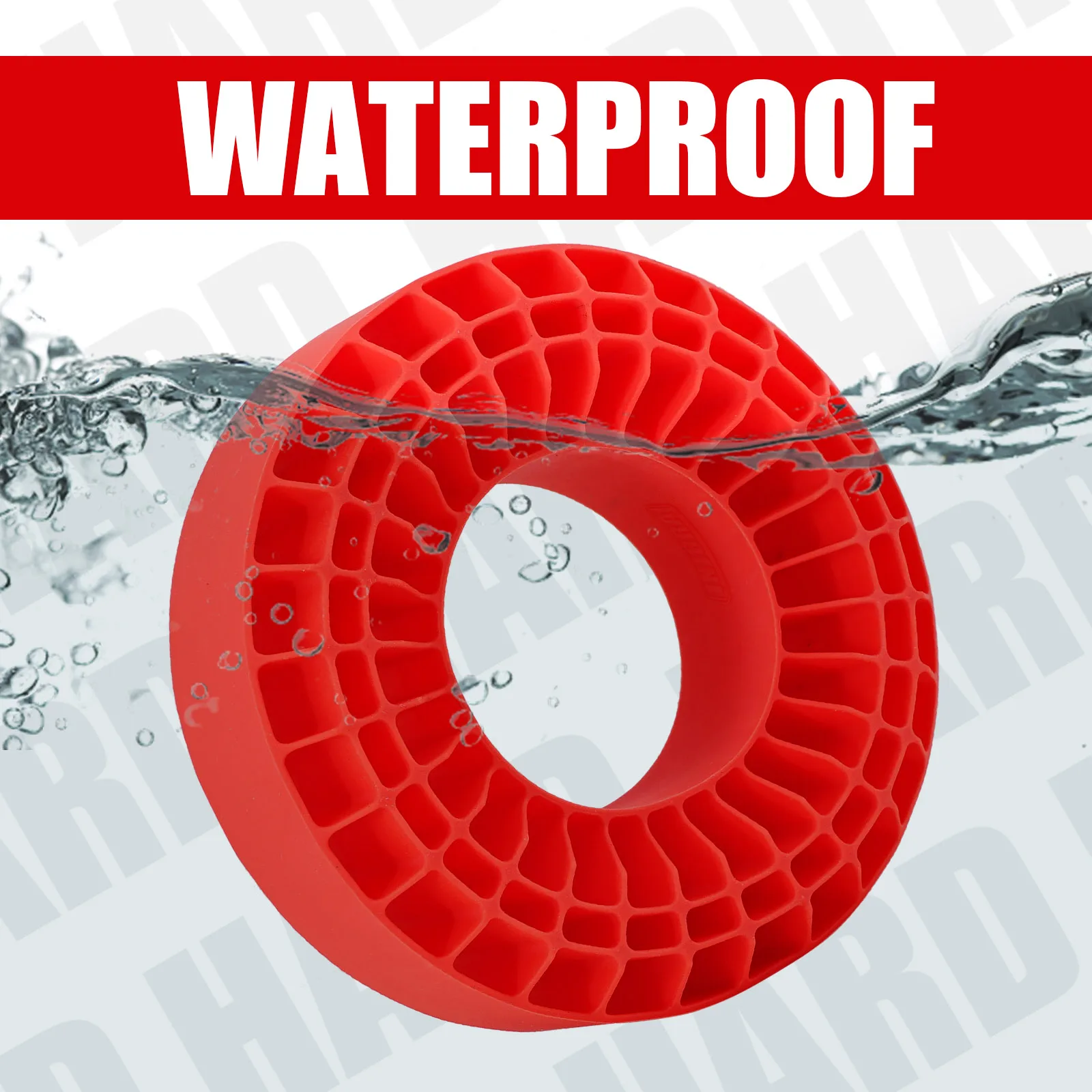 Espuma de inserção de borracha de silicone para pneus de roda de 1,9" adequada para 118-122 mm (4,75" OD) para crawler 1/10 RC