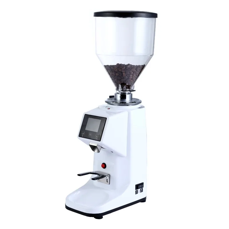 

Commercial Italian professional electric bean grinder, semi-automatic coffee bean grinder
