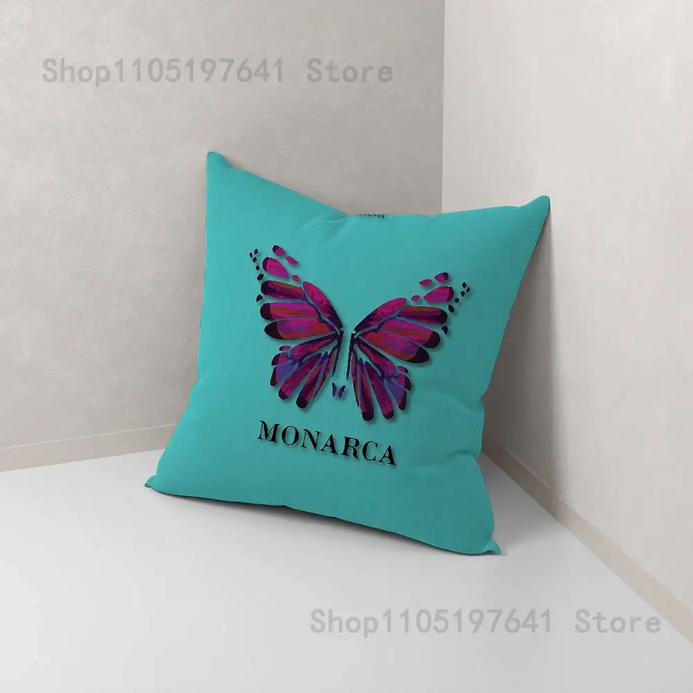 Brainrot Meme Italian Brain Anime Celebrity Merchandise All-Match Printed Pillow Case Sofa Car Office Room Decoration Protector