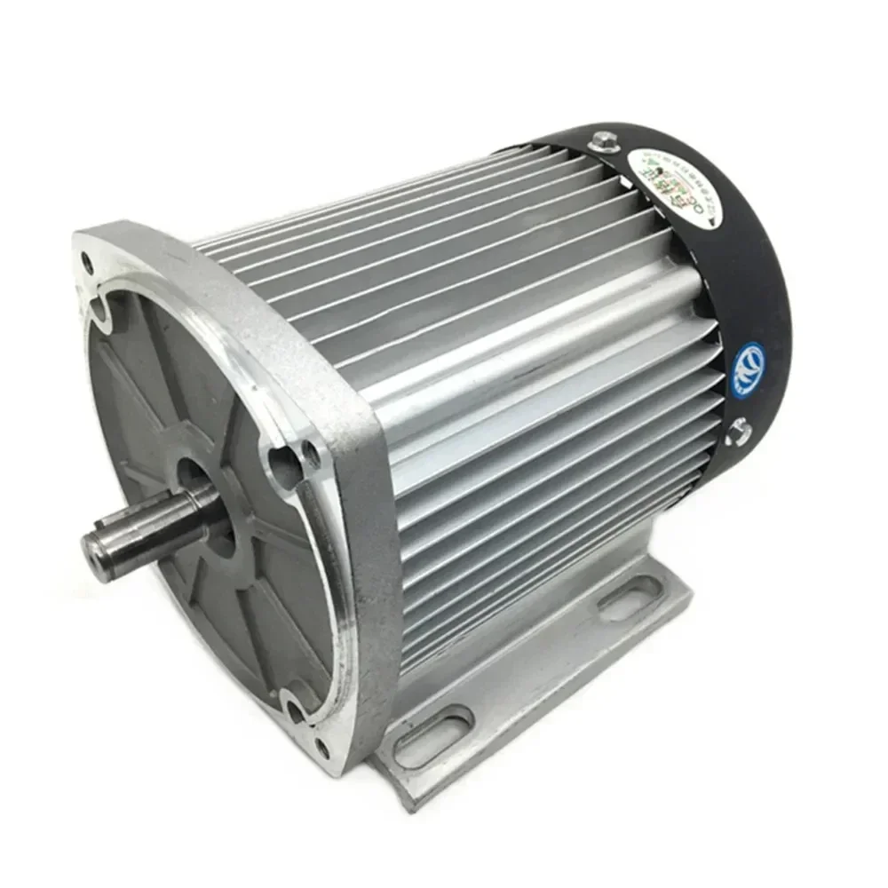 DC48/60/72V1000/1800W brushless high-speed motor BM1424ZXF electric vehicle modified tricycle permanent magnet gear motor