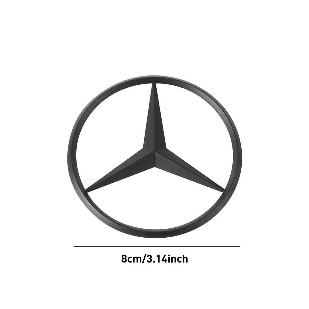 1 قطعة 8 سنتيمتر ABS سيارة الخلفي ملصق مائي الجذع شعار لمرسيدس بنز W204 جديد GLS SLK الفئة CLS500 CLS400 CLS550 CLS350 CLS63 2012-2018