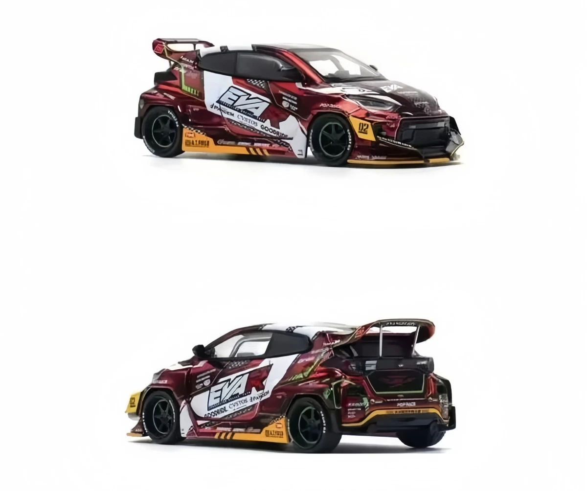 TC967 1/10 Yaris Drift Decals Pre-Cut Clear Stickers