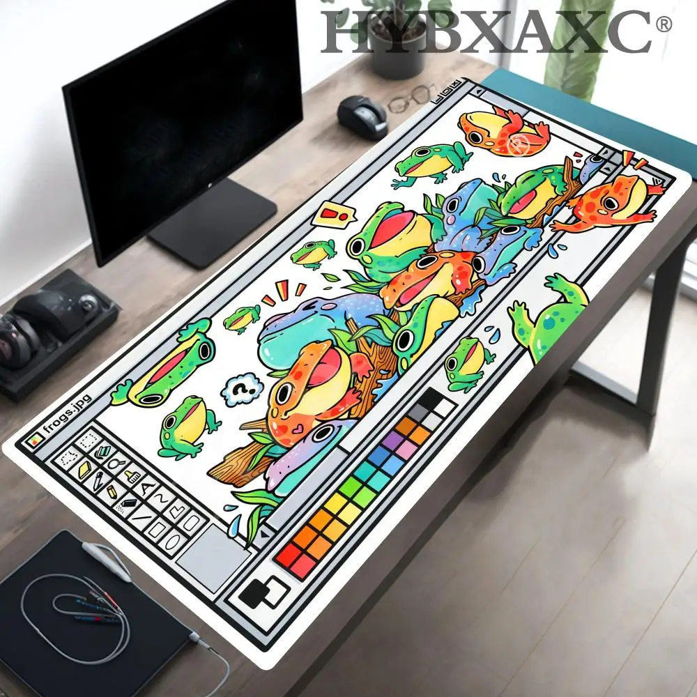 

HYBXAXC Frogs Mousepad for MTG Mouse Pad Durable Rubber Anti-Slip Stable Smooth Table Mat for Computer Keyboard Home Office