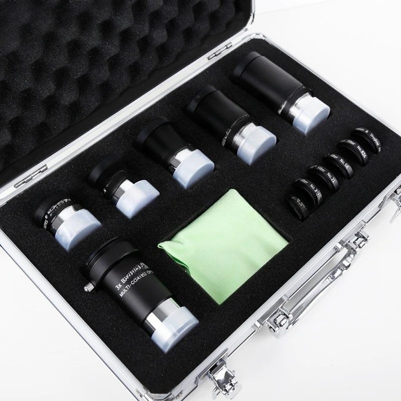 Wide-angle goggles set high-definition stargazing 1.25-inch astronomical telescope accessories