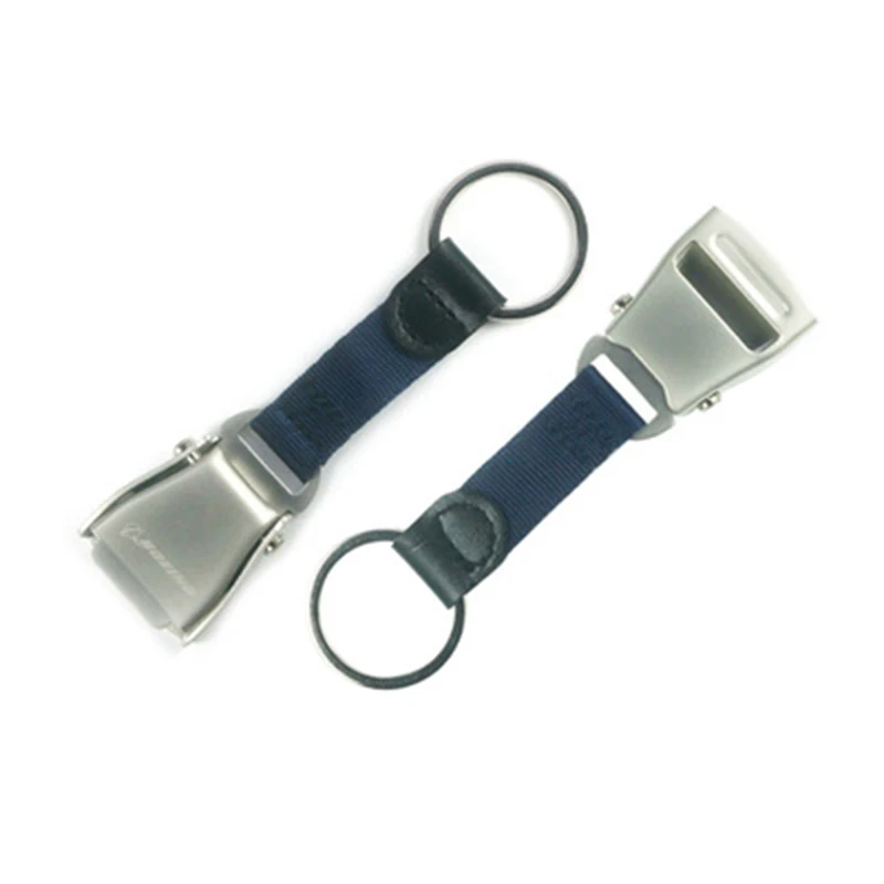 Airplane Seat Belt Key Ring Buckle Pendant