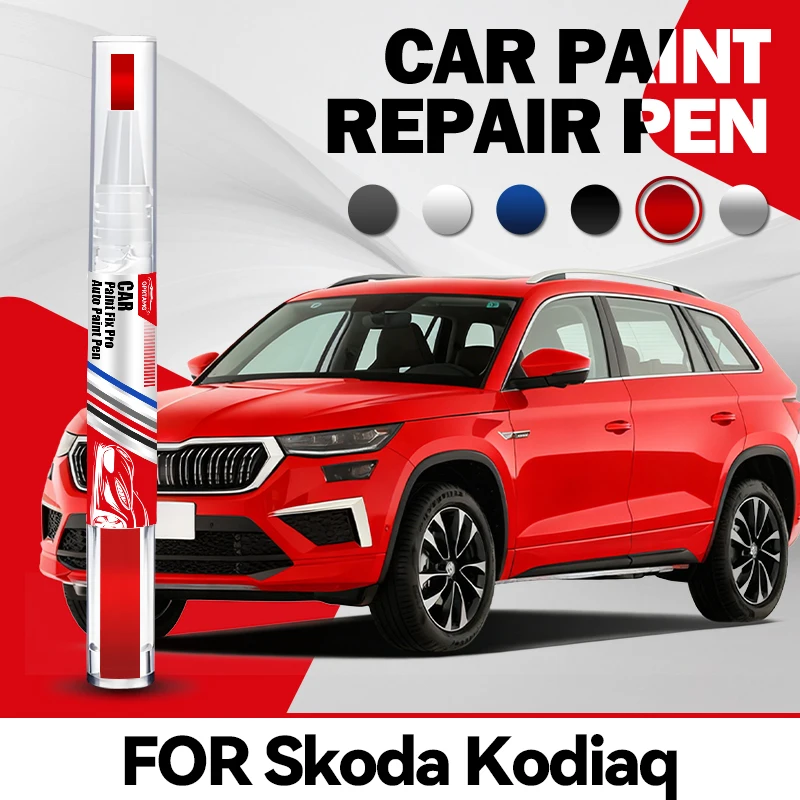 For Skoda Kodiaq 2016-2025 Car paint touch up pen auto paint concealer pencil acrylic paints car accessories detailing auto