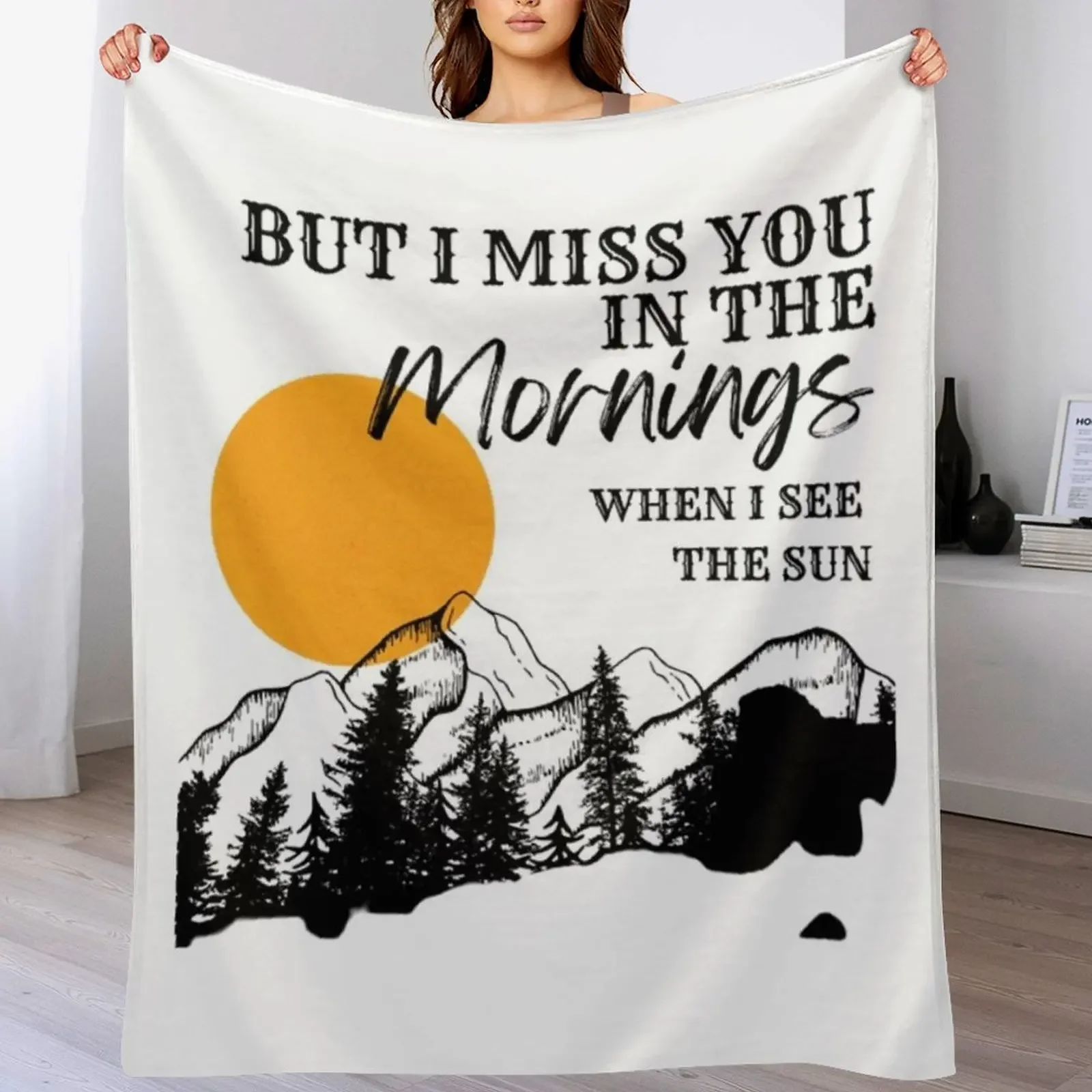 

Something in the Orange Sticker Throw Blanket All Season Soft Lightweight Blanket for Home