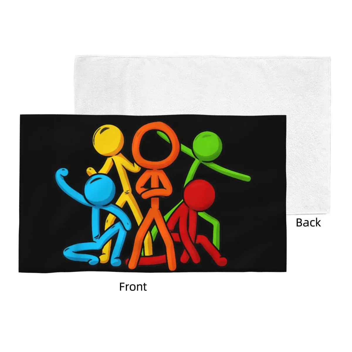 Custom Alan Animation Becker Soft Face Towel Quick Dry Pool Bath Cotton Towels Absorbent Quick