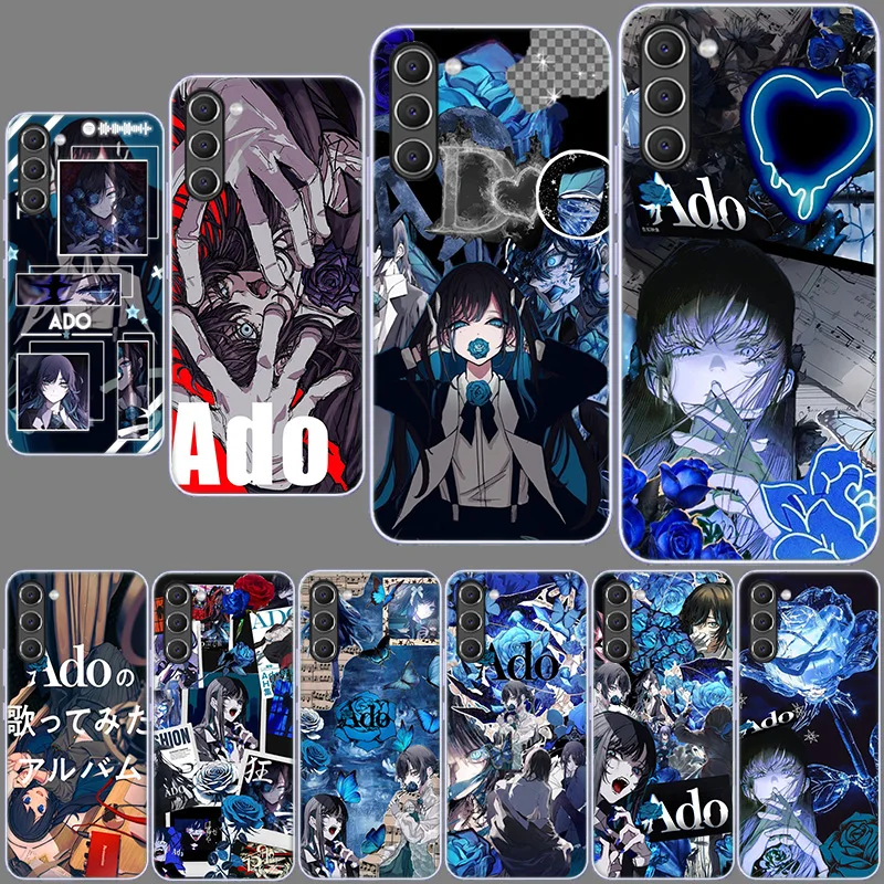 Ado Album Kyogen Phone Case for Samsung A54 A14 A24 A34 A17 A37 A57 A55 A35 A25 A15 A13 A23 A33 A53 A07 A05S A04S A03 A73 Galaxy