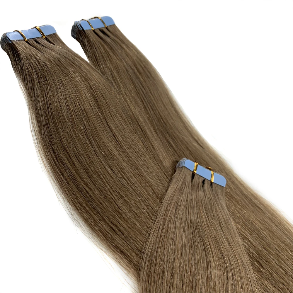 NNHAIR-Extensions de Cheveux 100% Naturels Remy, Lisses, 14 ans, 24 ans, 30 à 70g, 20 Pièces