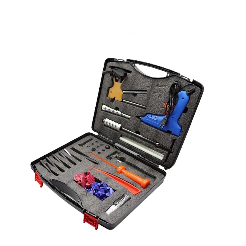 

Various car shaping tool sets, box sets, dent free repair tools for car body sheet metal dent repair