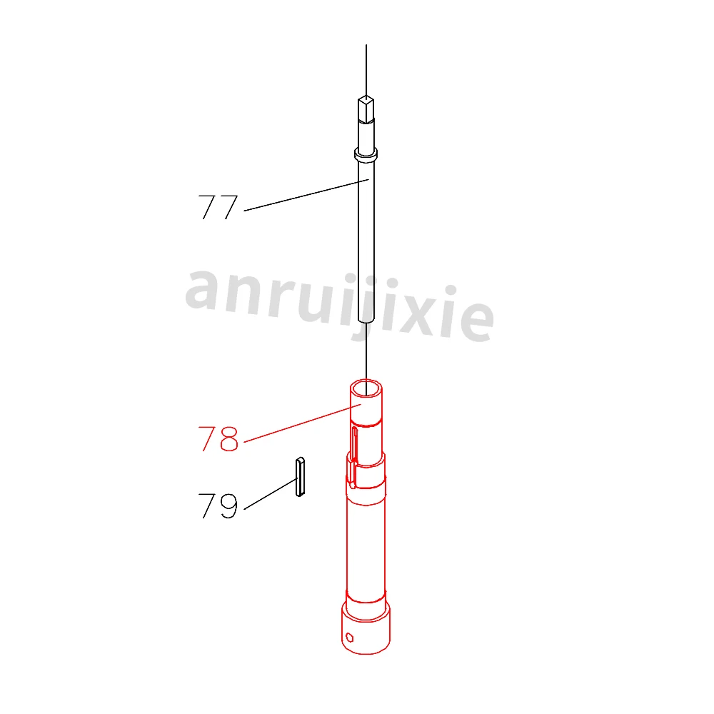 Spindle 2MT SIEG X1-078&SX1&JET JMD-1  Mini Mill Spares