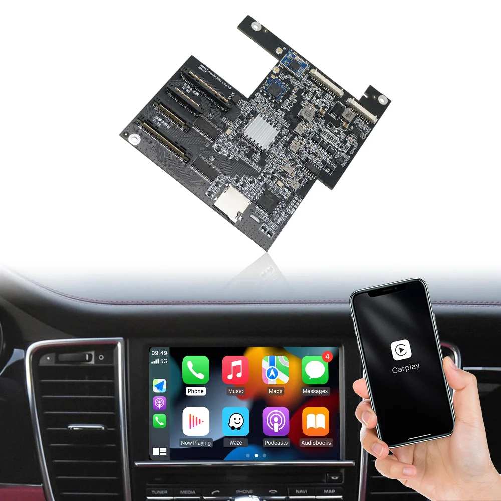 

Autoabc Wireless Carplay Kits PCM3.1 Android Auto Interface Car Video Mirror For Cayenne 911 1 Year Warranty