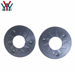 200 Model Wet and Dry Grinder Iron Disc Grinding Wheel Steel Plate Disc Grain flour mill corn Crusher Pulverizer Parts one pair