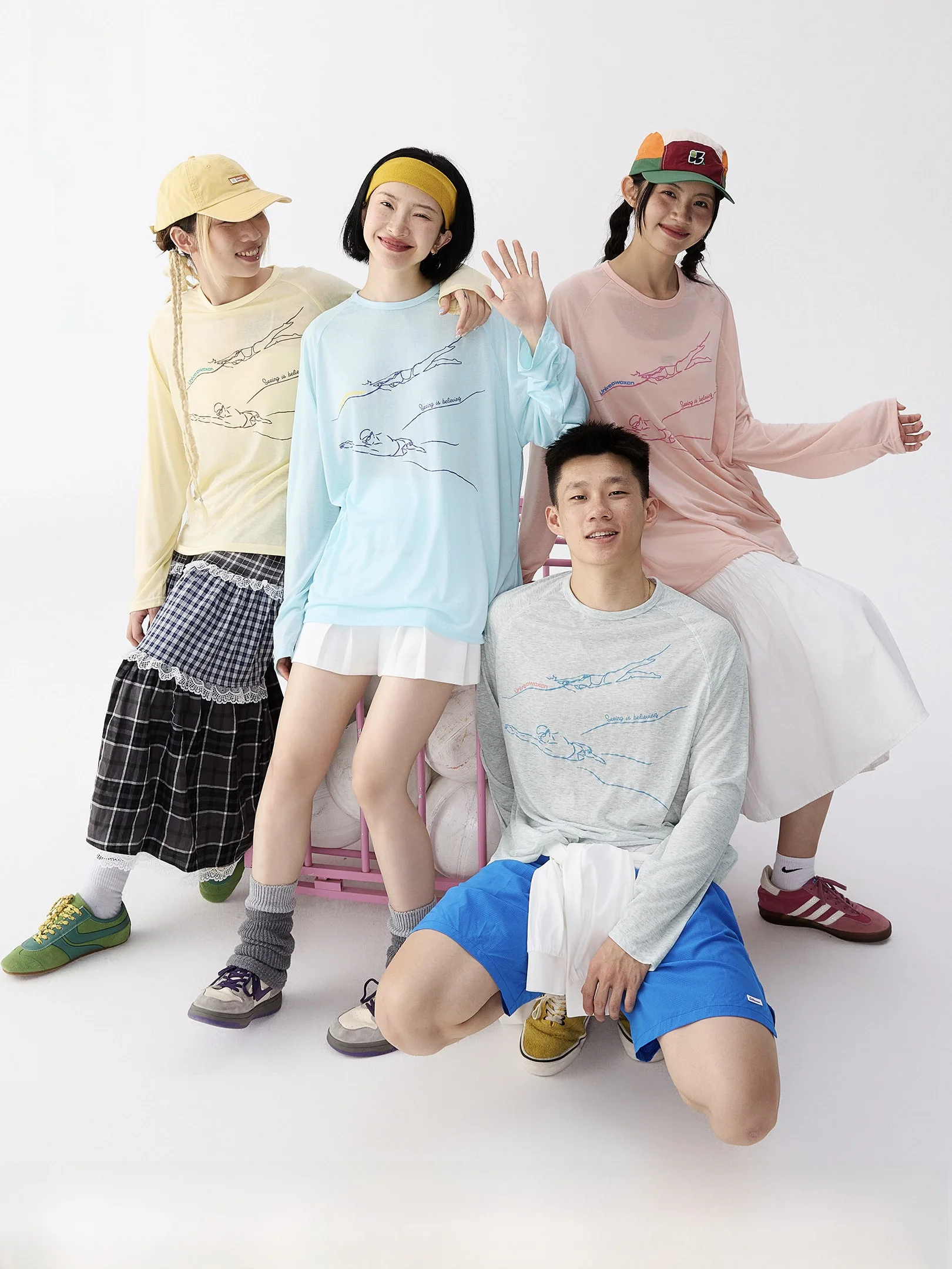 

Легкая дышащая футболка Owox из лайкры с длинным рукавом для лета, плавания и спорта, свободного кроя, с круглым вырезом и молнией, женская