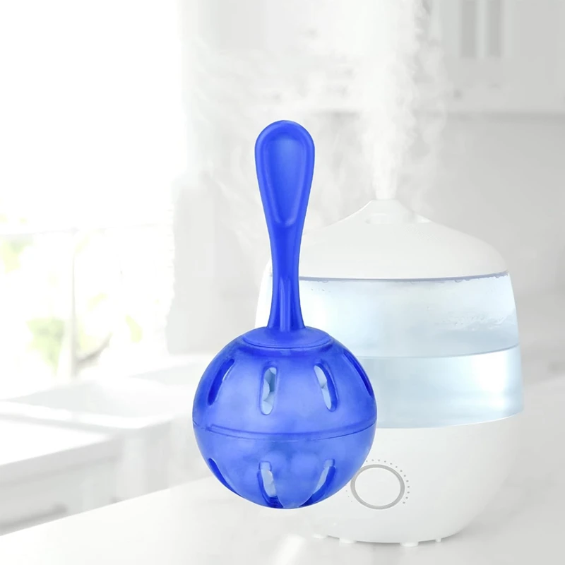 منظف مرطب A86I، 16 قطعة كرة تنظيف إزالة المعادن، منظف خزان مرطب عالمي لأجهزة الترطيب وخزانات الأسماك