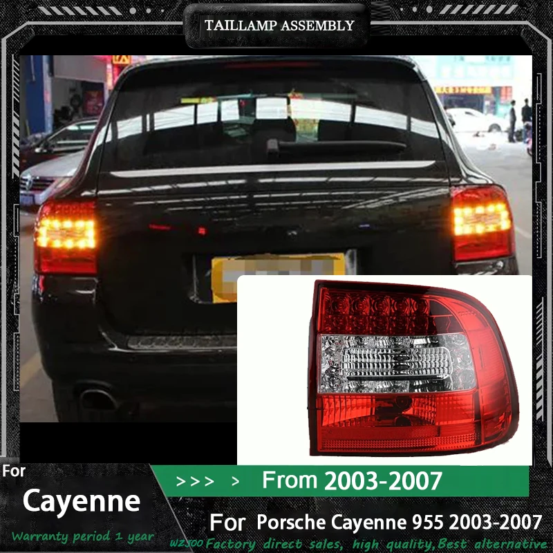 

LED Tail Lights for Porsche Cayenne 955 2003-2007 new style led Car Taillights Assembly Signal Auto Accessories Modified Lamp