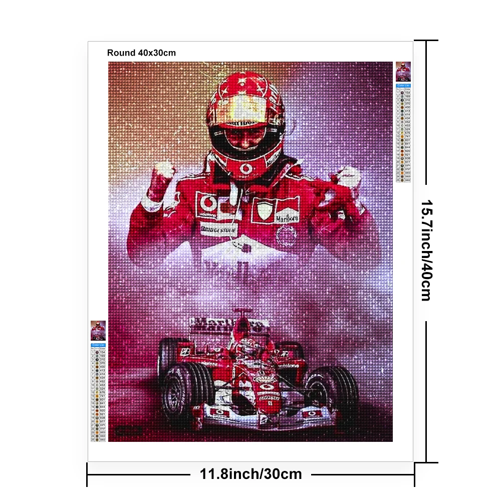 Формула-1-Шумахер-5d-алмазная-живопись-f1-автомобильный-постер-мозаика-украшение-стены-подарок-ручной-работы-творческий-дом