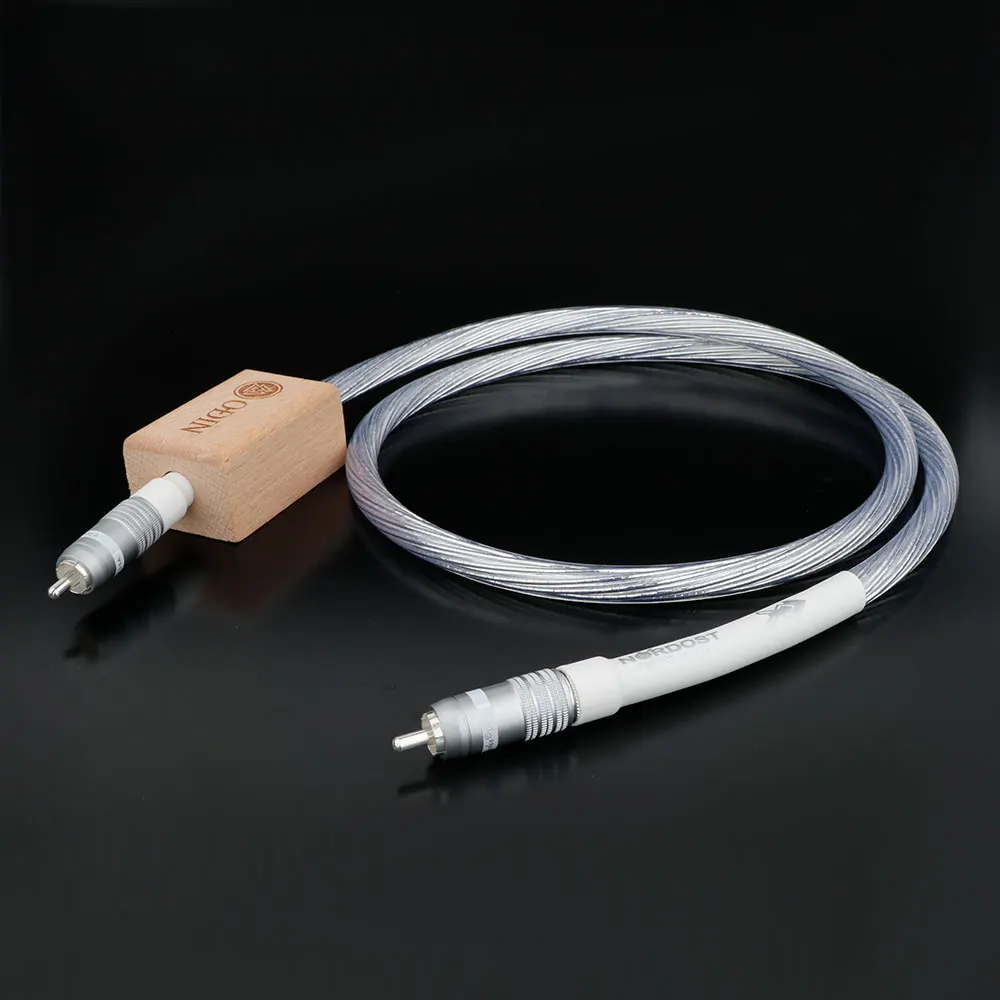 High Quality Odin Coaxial Cable 7N Silver Plated Digital Cable One Piece Fever Audio AES/EBU Signal Line