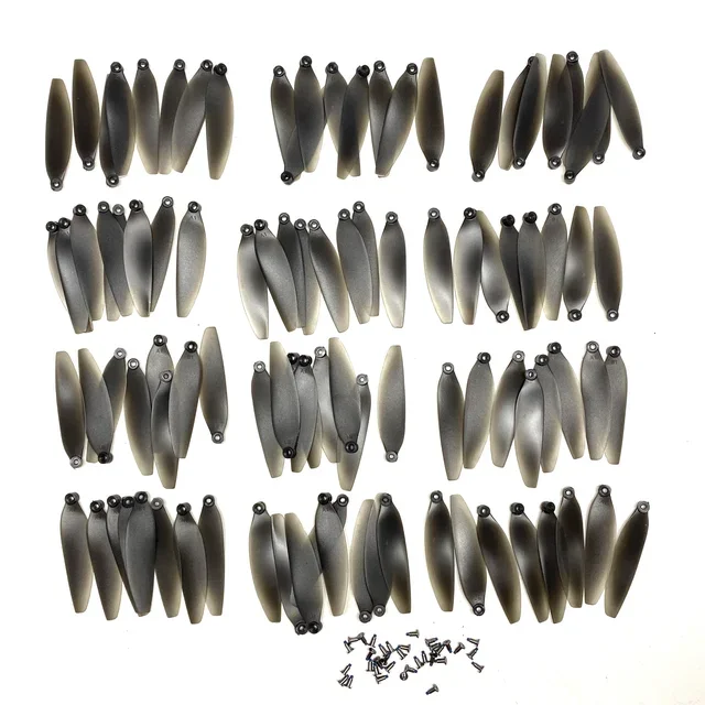 

New LSRC Drone S2S Brushless Foldable RC Quadcopter Blade Propellers Spare Parts LS-S2S Maple Leaf Wing 12 Sets/96PCS