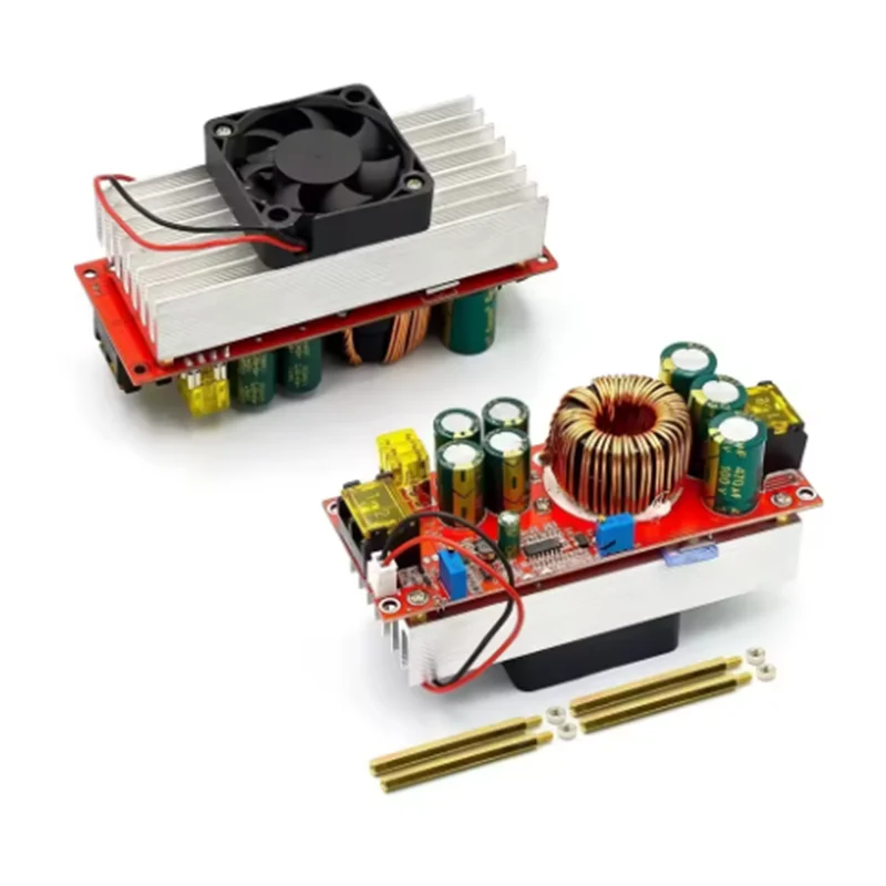 1800W 40A 1200W 20A DC-DC Boost Converter Step Up Power Supply Module 10-60V To 12-90V Adjustable Voltage Charger