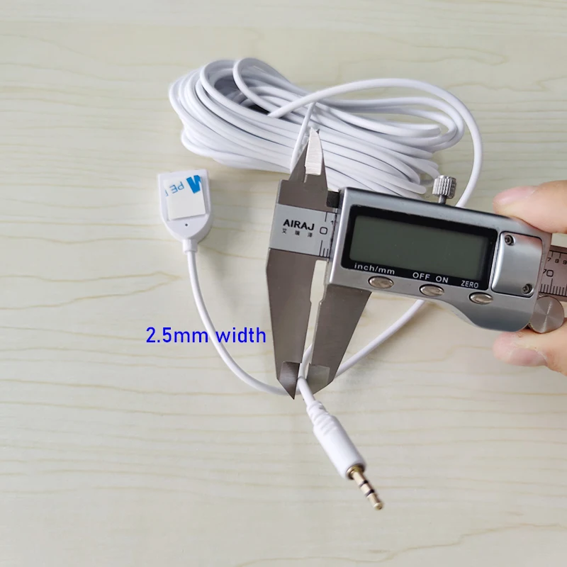 2m/6m/20m Water Sensor 2.5mm Jack with High Sensitive Golden Probe Avoid Rusting for Leak System WZ805, WZ806, WZ807 WZ808 WZ800