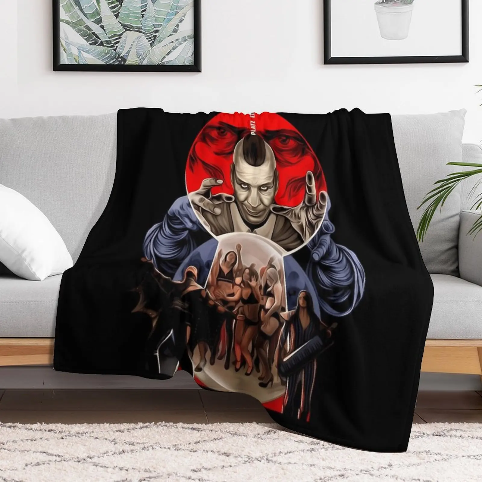 LINDEMANN - BAND Throw Blanket Tourist For Decorative Sofa Extra Large Throw funny gift Blankets