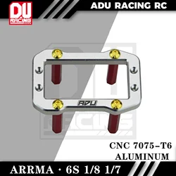 ADU Racing SERVO MOUNT CNC 7075 T6 ALUMINUM PARA ARRMA 6S 1/8 E 1/7