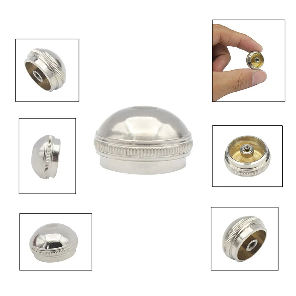 

2pcs Head Screws Replacement Durable Copper Nickel Plated Repairing Parts Practical Flute Accessories Music Instrument