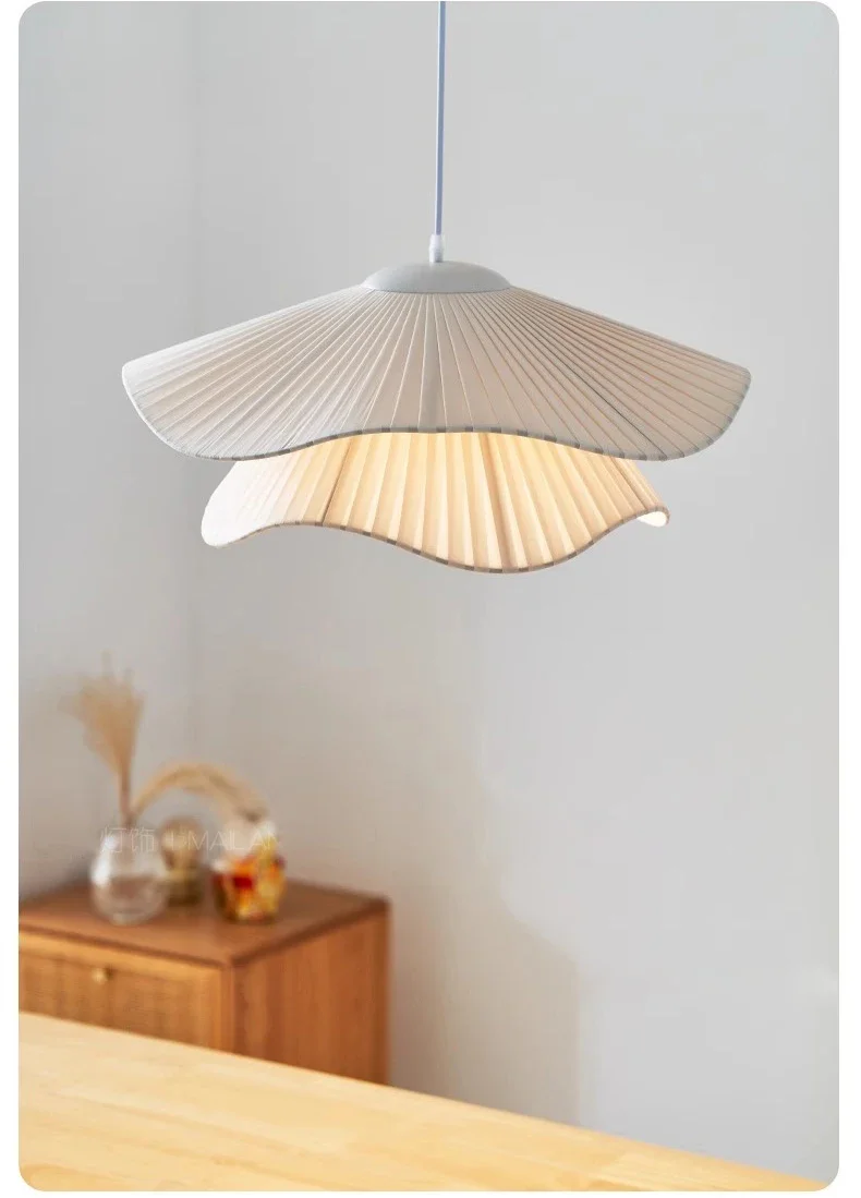 Minimalism Nordic Fabric Shades E27 Chandelier