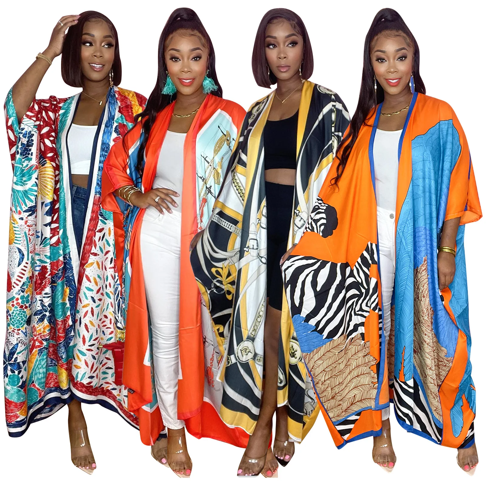 Summer Beach Cover Up Women Beach Dress Solid Bikini Cover Up Swimwear Women Robe De Plage Beach Wear Cardigan Bathing Suit