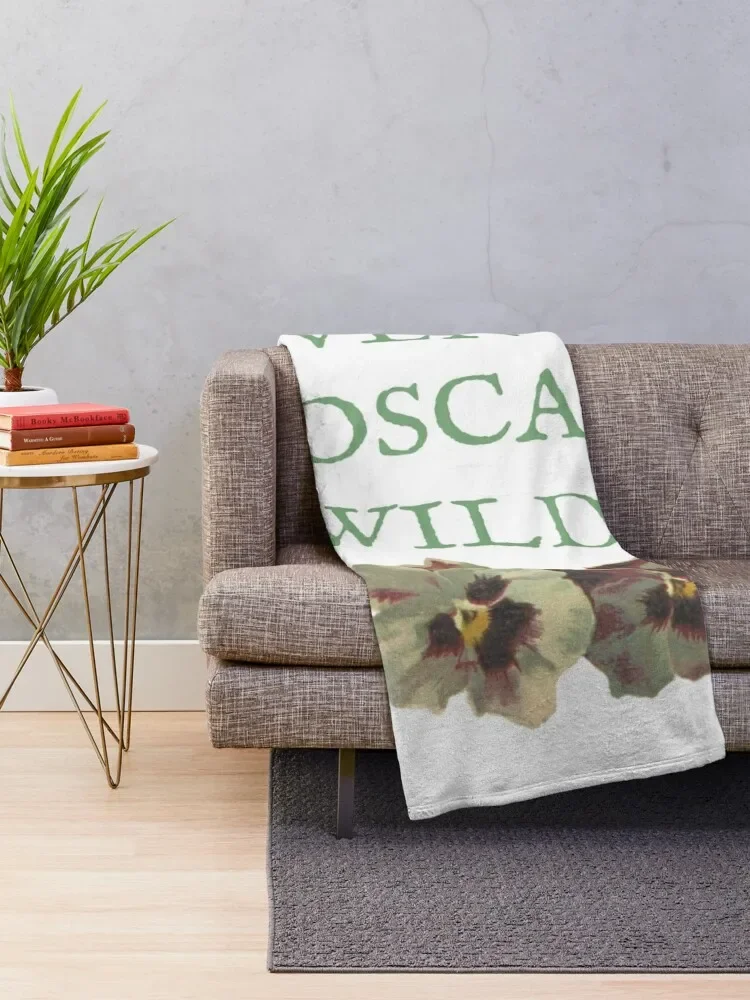 Avenge Oscar Wilde Throw Blanket Warm Blankets For Baby Blankets