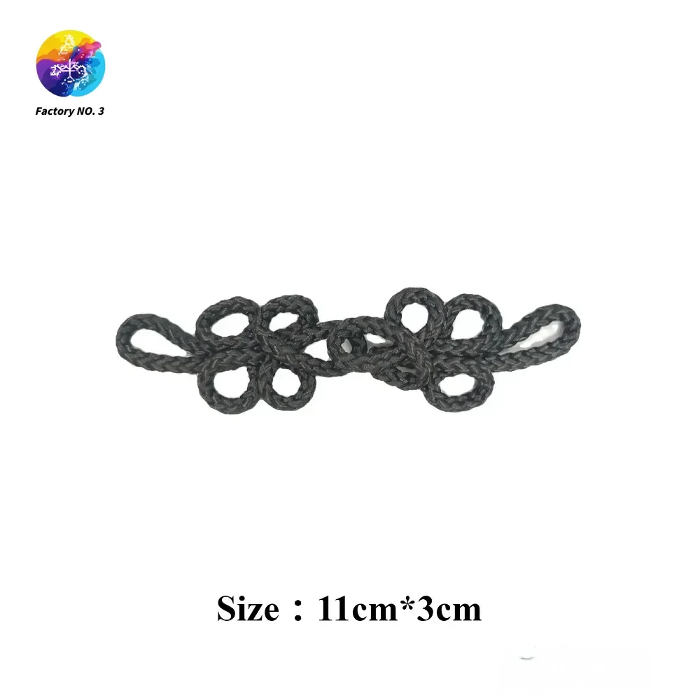 جديد الصينية المنسوجة يدويا شيونغسام الملابس الصينية القرص زر أسفل القماش Hanfu الملابس الزخرفية يتوهم زر الملحقات #6