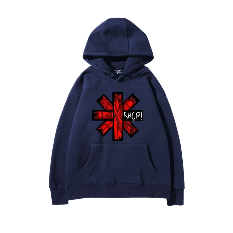 Red Hot Chili Peppers RHCP rock band hooded hoodie for girls hooded top casual loose women hoodie fashion trend hoodie