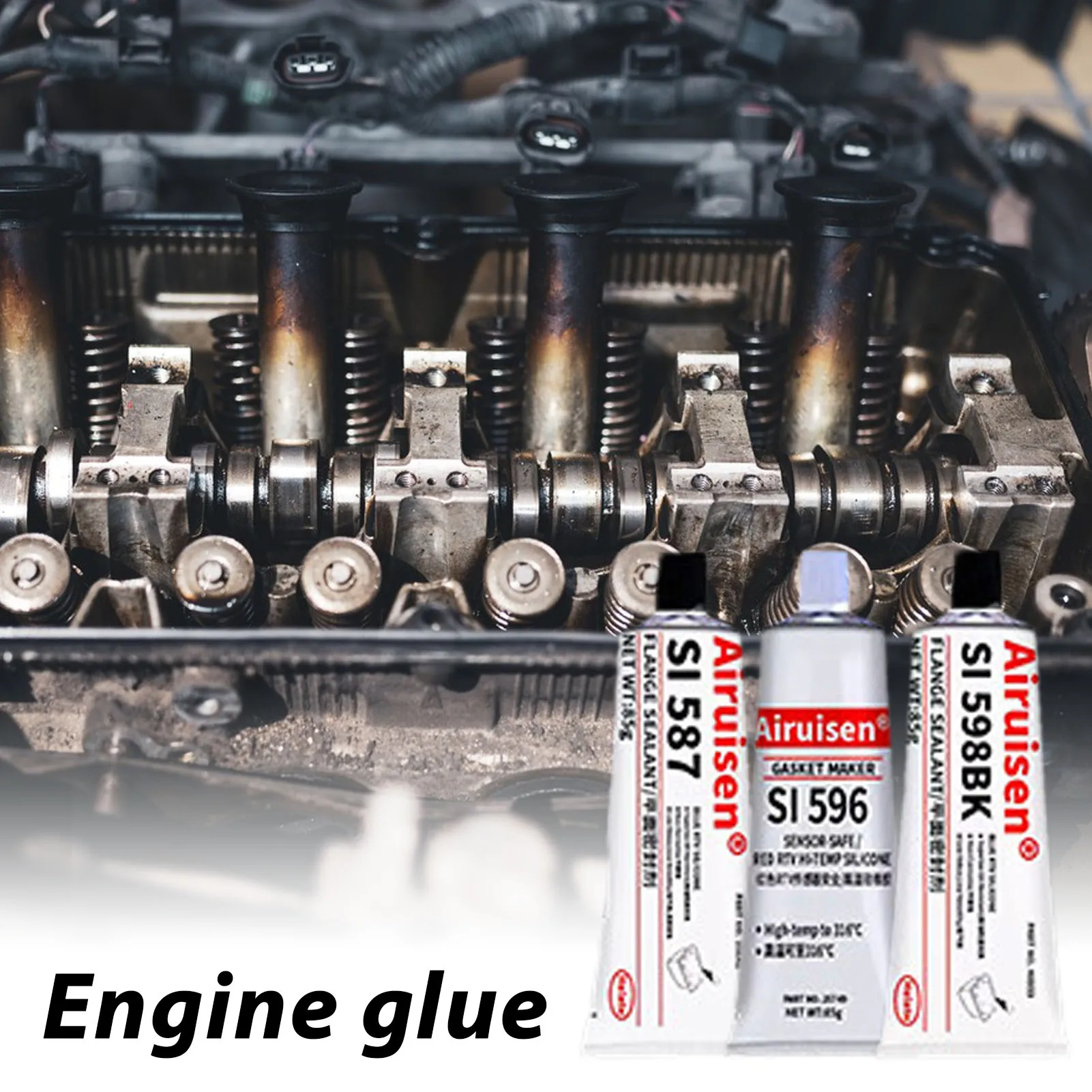 

Universal Automotive Engine Repair Sealant Glue High Temperature Silicone Screw Glue Oil Resistance Fillers For all Cars