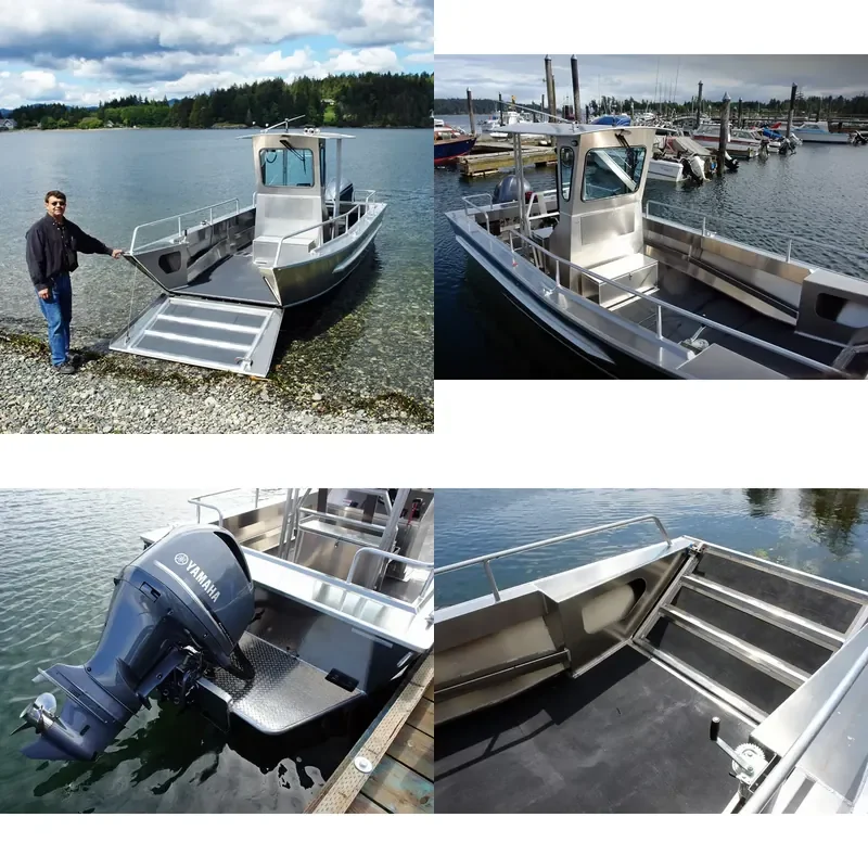 for Fishing Boat Landing Craft Work Boat Durable Transport Vessel for Wholesale Heavy Marine Utility Boat Efficient